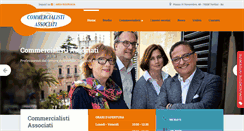 Desktop Screenshot of commercialistiassociati.org